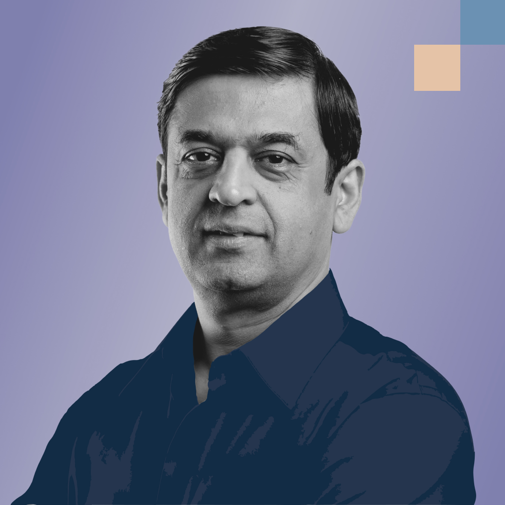 Portrait of Monish Darda, a Co-Founder and CTO of Icertis, a successful company committed to ethical AI.