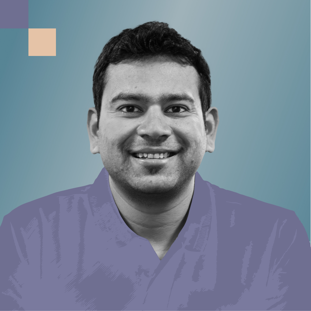 Portrait of Sanjeev Barnwal, the Founder and CTO of Meesho, a company prioritizing ethics in AI.