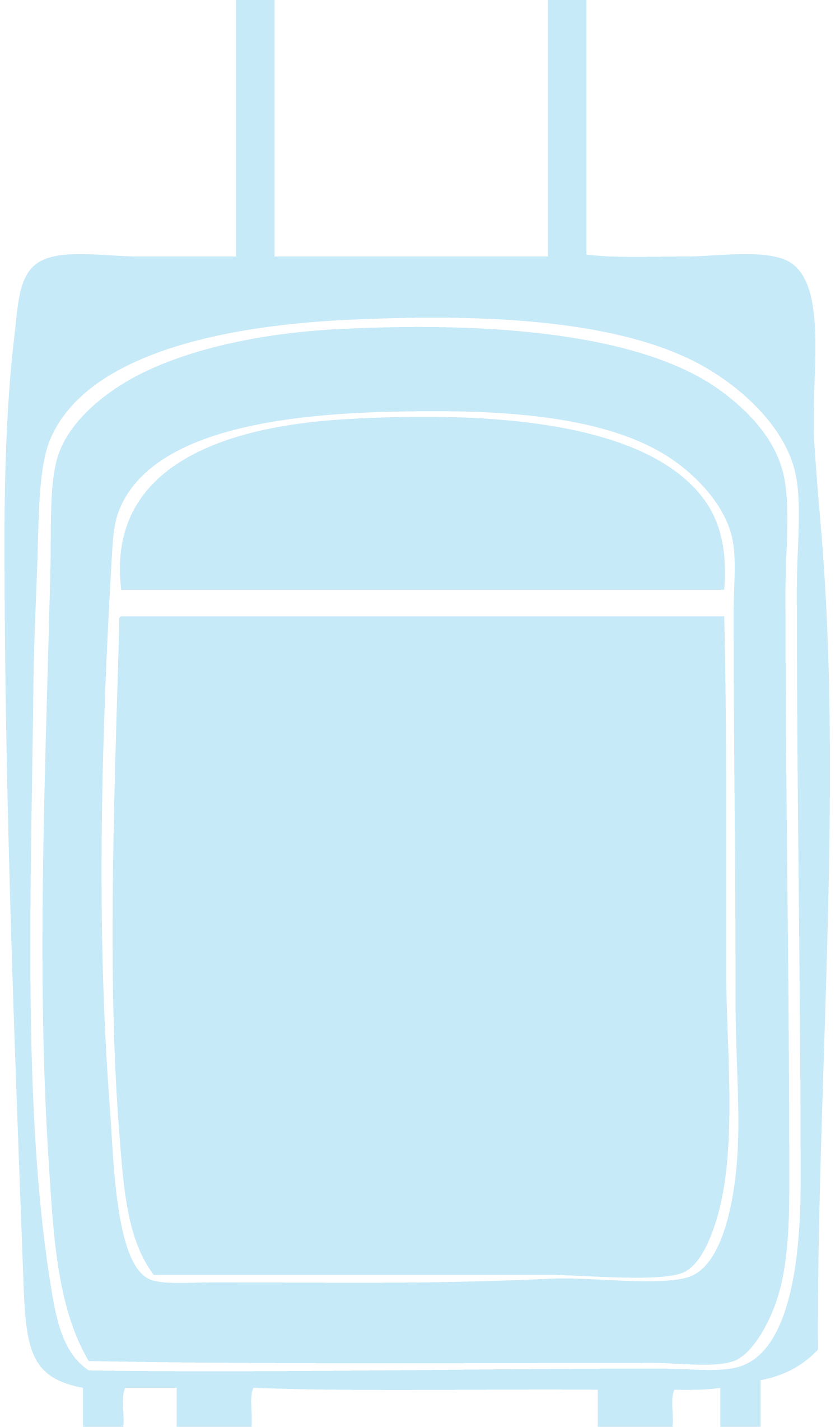 Illustration of carry on luggage