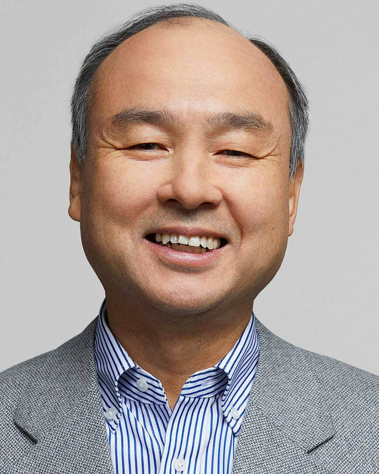 Portrait of Vision Fund Representative Director, Corporate Officer, Chairman & CEO, SoftBank Group Corp, Masayoshi Son
