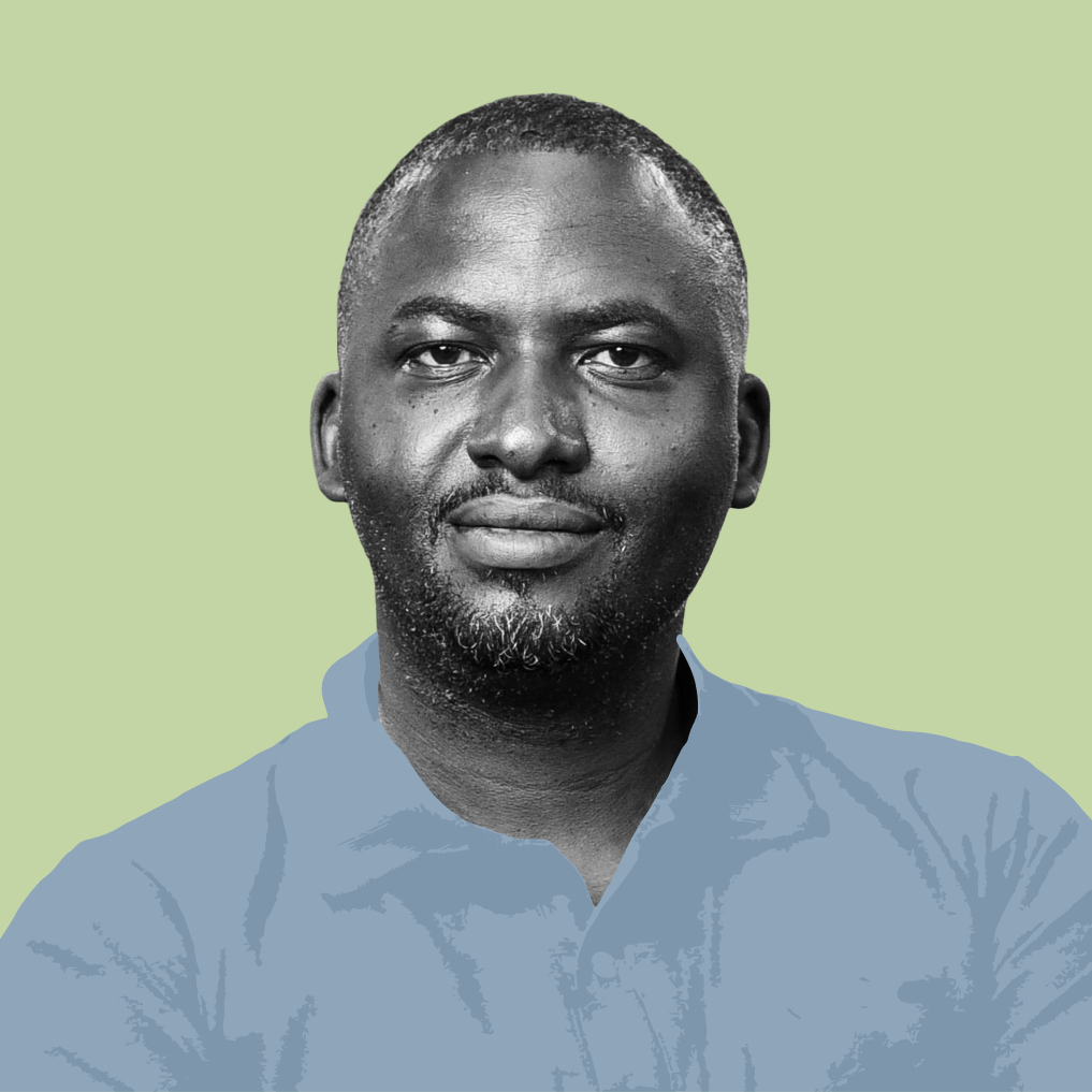 Illustrated Portrait of Ben Njenga, Co-Founder & Chief Customer Officer of Apollo
