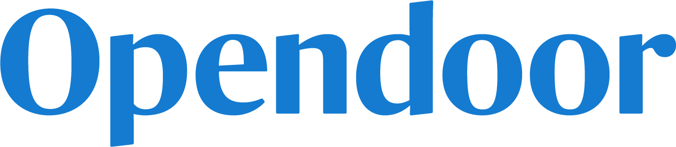 Vision Fund investment portfolio company Opendoor's logo