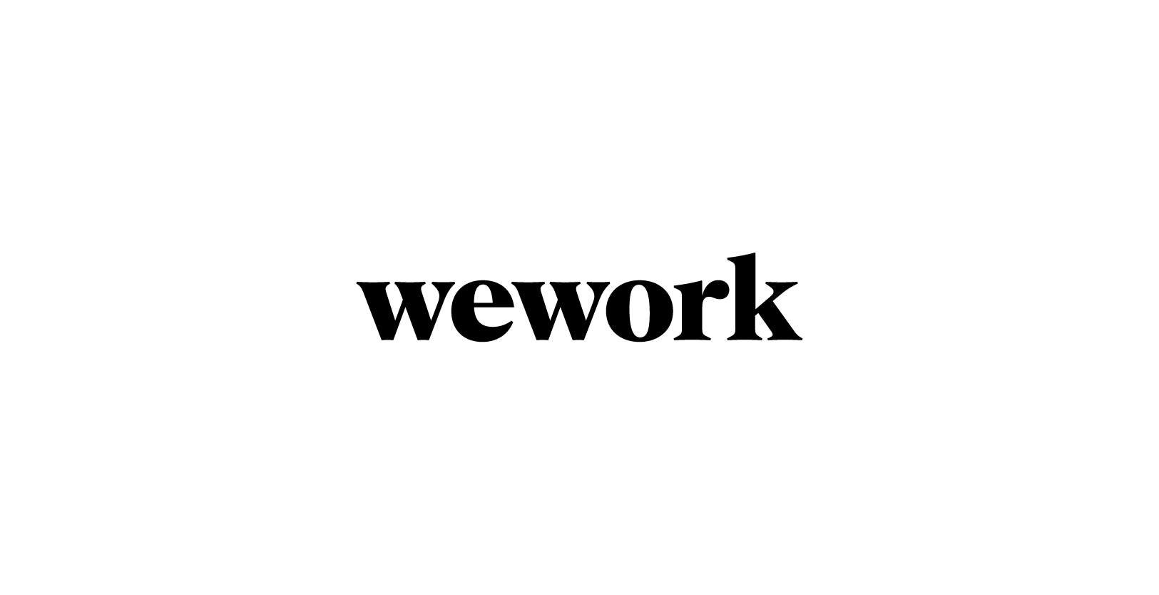 Vision Fund investment portfolio company WeWork's logo